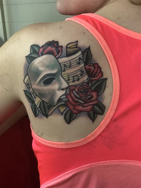 phantom of the opera tattoos|phantom of the opera tattoo ideas.